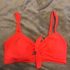 Brand new orange swim top